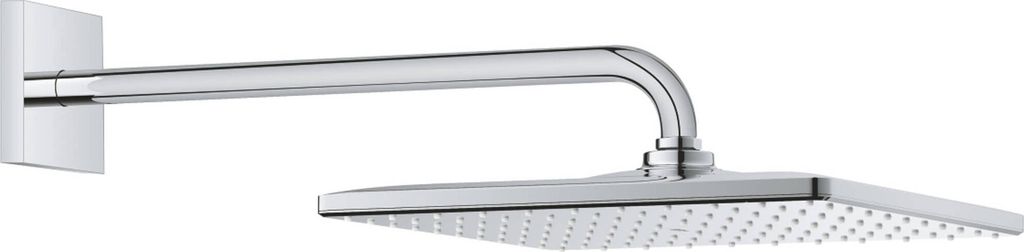 GROHE Kopfbrauseset Rainshower Mono 310 Cube Brausearm 422 mm 1 Strahlart chrom