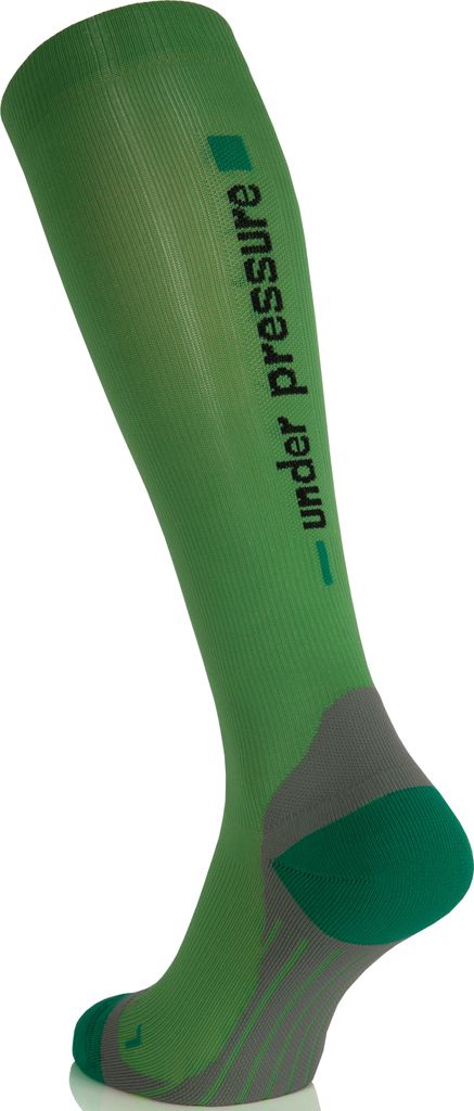 Under Pressure Competition Sport-Kompressionsstrumpf 43-46 (Wade: 32-42cm) grün
