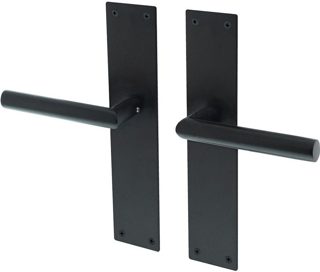 Maniglie per porte Lavuzo Nuoro nero - Maniglie per porte Immagine del prodotto 