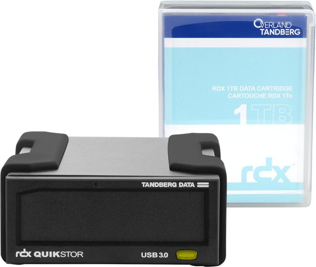 Overland-Tandberg O-T RDX Laufwerkskit mit 1TB Kassette, Produktbild 