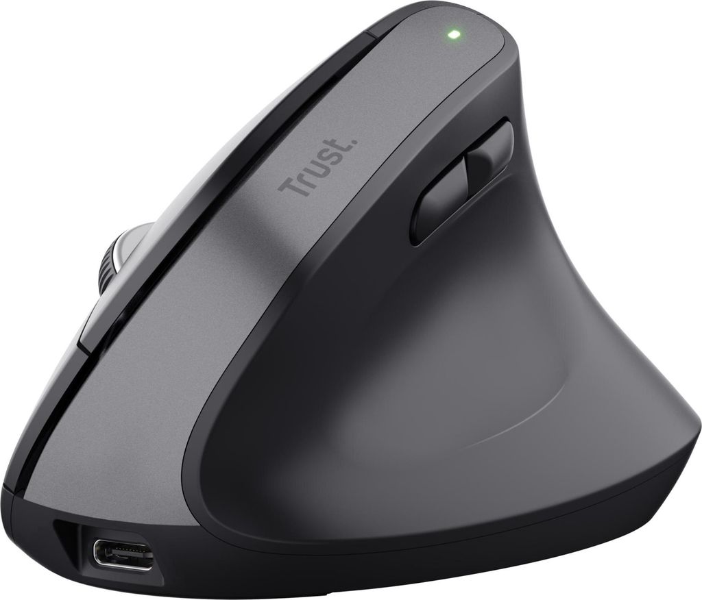 Trust Bayo+ Wiederaufladbare Vertikale Maus Bluetooth + RF Produktbild 