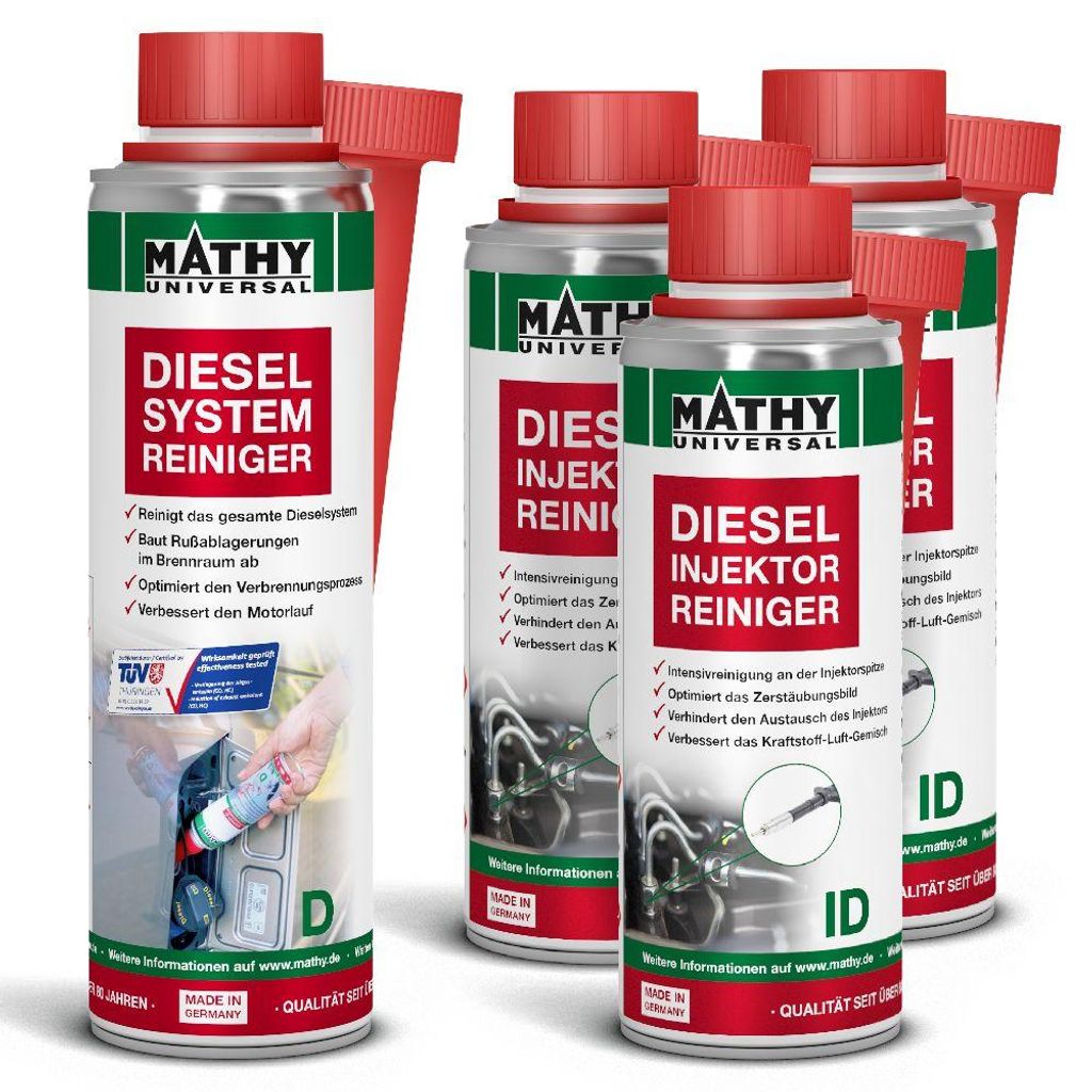 MATHY Diesel-Injektor-Kur - Diesel-Additiv-Set für saubere Produktbild 