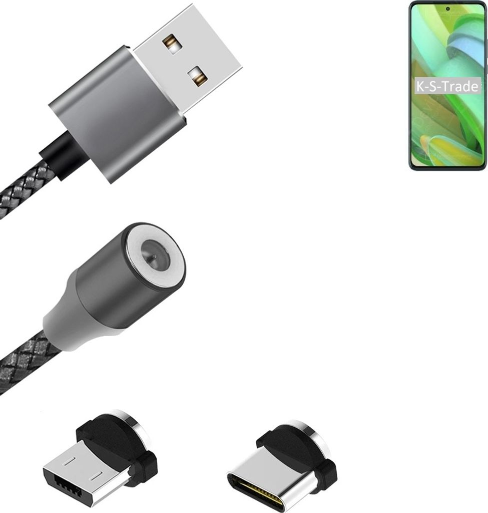 K-S-Trade Hochwertiges Magnet-Lade-kabel Sync-Kabel Produktbild 