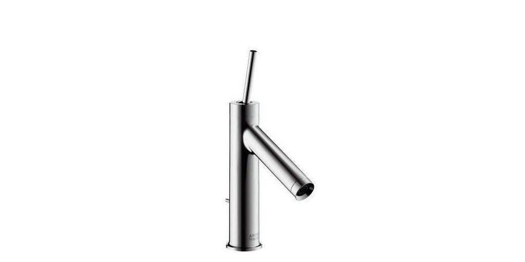 hansgrohe AXOR Einhebel-Waschtischmischer 90 mit Pingriff und Zugstangen-Ablaufgarnitur, 10111310