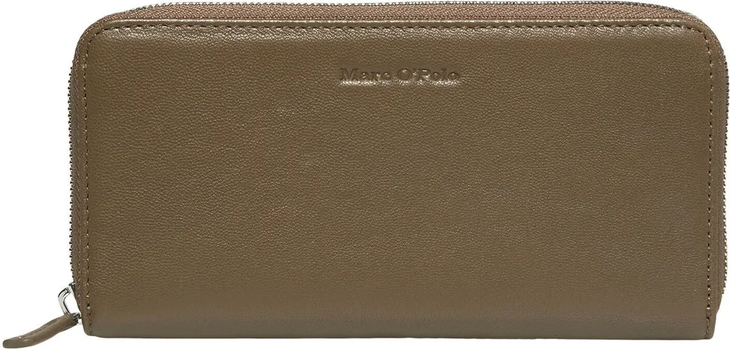 Marc O'Polo Finija Portafoglio in Pelle Dark Walnut Marrone Scuro