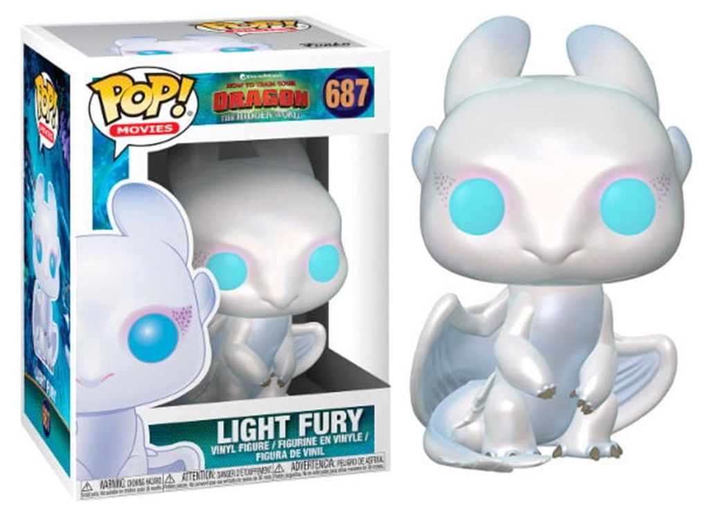 FUNKO Pop! Vinyl: How to Train Your Dragon - Light Fury, Obrázok produktu 