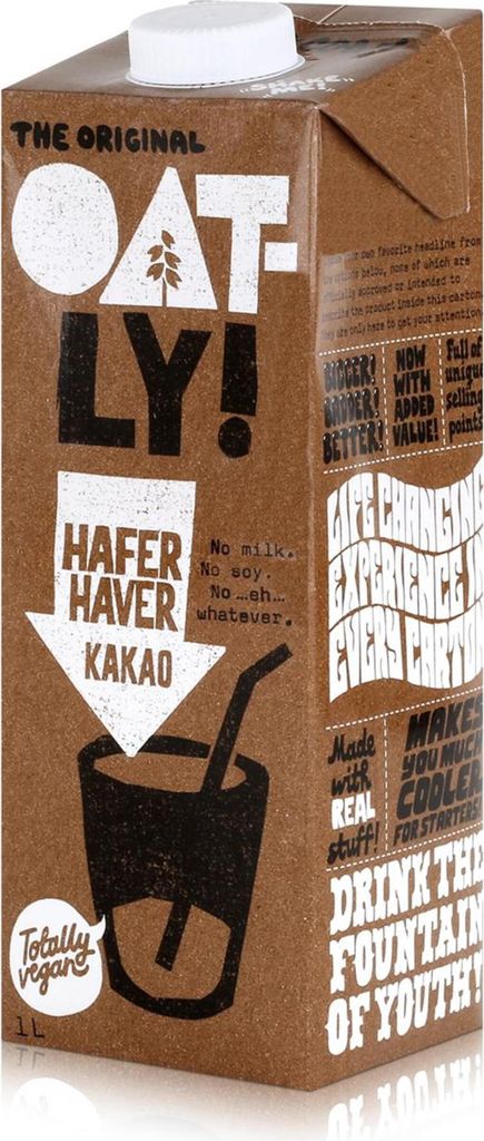 OATLY Oat Drink Cocoa 1L - obsahuje vlákninu (1 balenie) Obrázok produktu 2