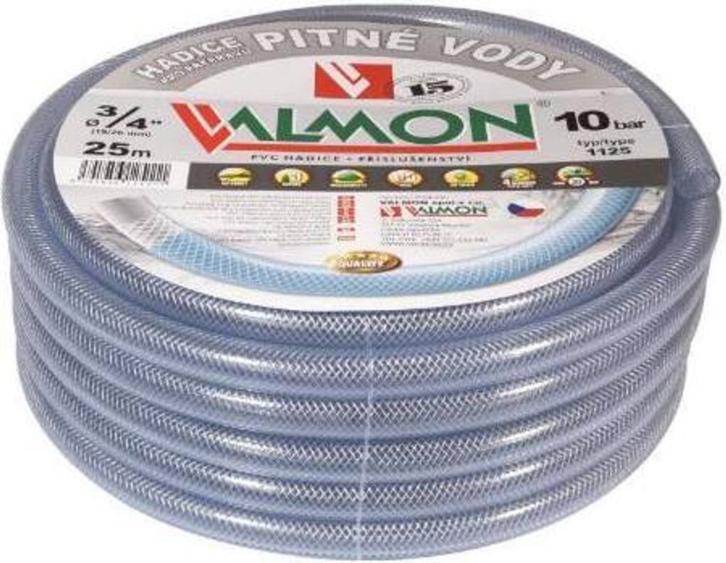 Valmon Trinkwasserschlauch 1125, 12,7/17 mm, 1/2“, 25 m, VALMON