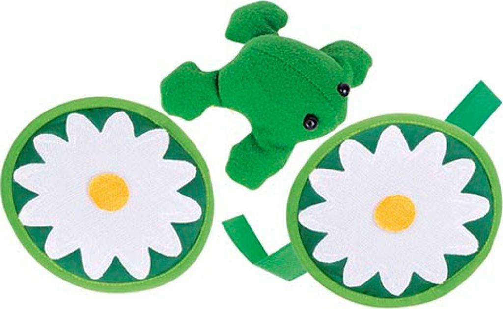 goki 15025 Frosch, Klettfangspiel, grün (1 Set)