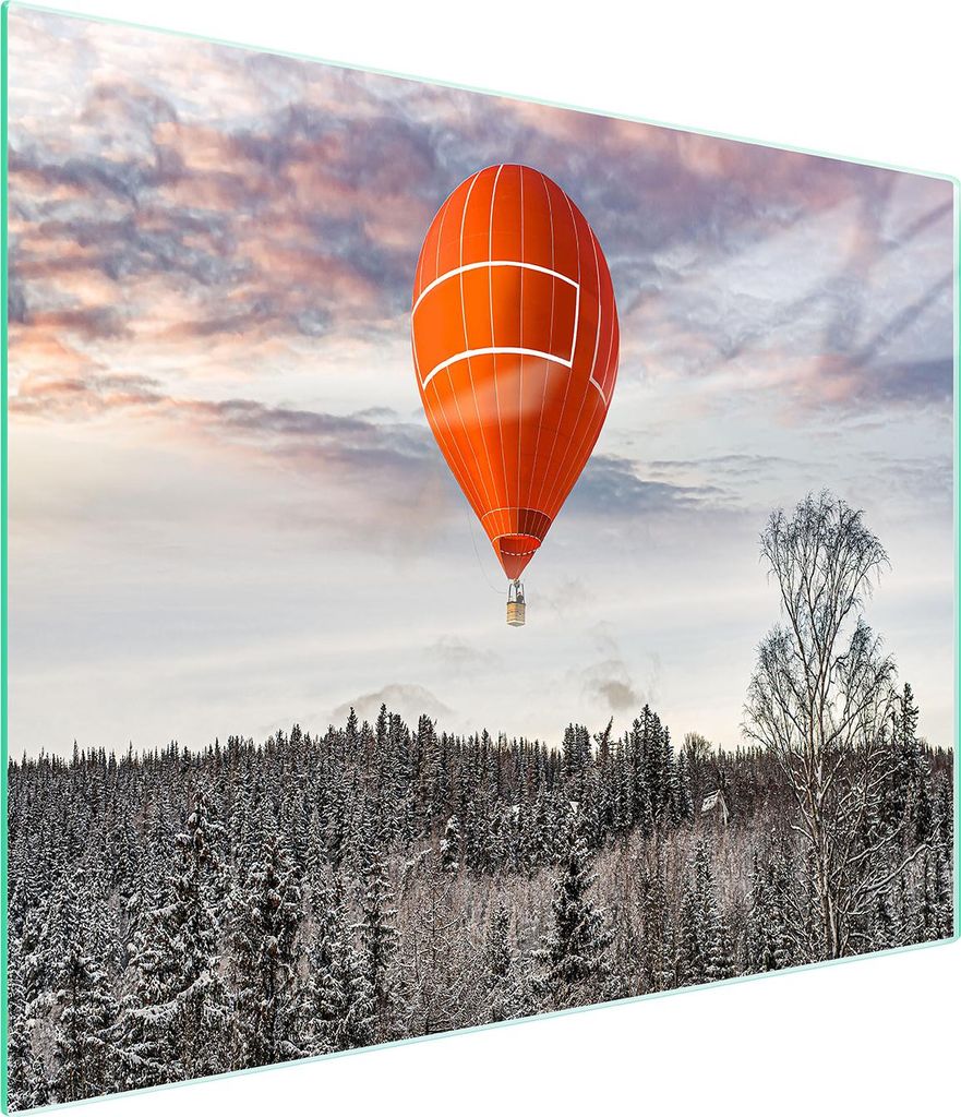 Glasschneidebrett 52x30 Ballon