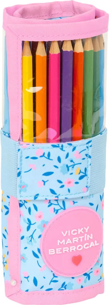 Astuccio Completo Vicky Martín Berrocal Paraíso 27 Pezzi Blue Pink