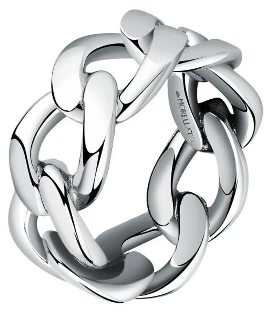 Anneau Luxe Catene SATX260 en Acier Poli - Bague Haute Qualité 63 mm