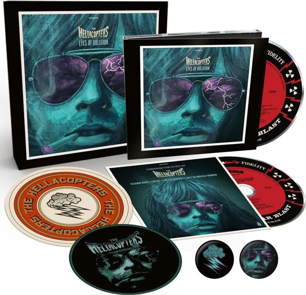 Double CD Hellacopters Eyes Of Oblivion Boxset - Idéal pour Collectionneur