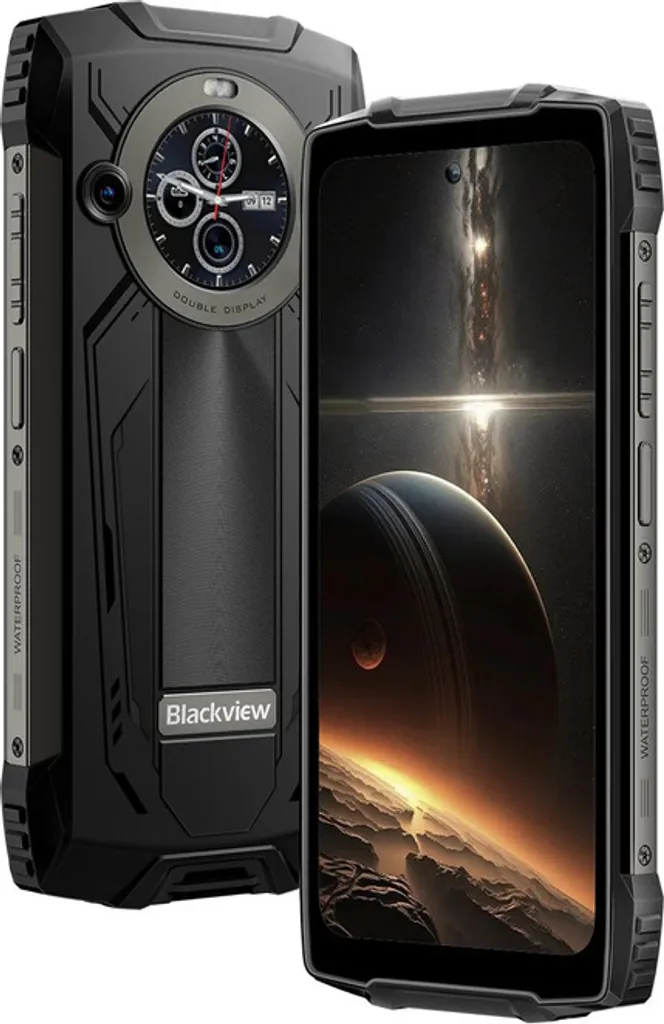 Smartphone Blackview BV8200 12/256Go Noir - Téléphone Robuste Performant - 6
