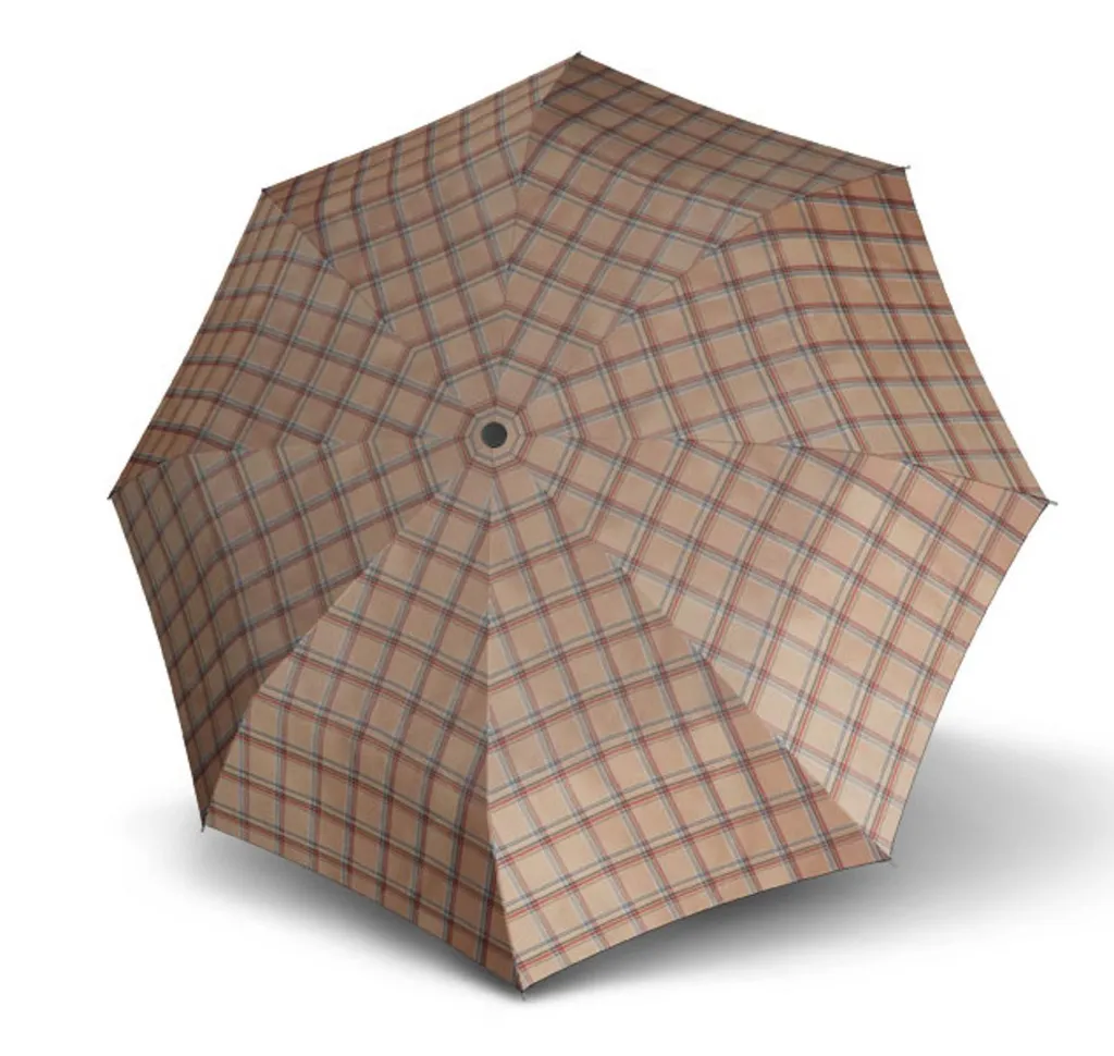 Parapluie de Poche Doppler Carbonsteel Woven Check Ultra Résistant