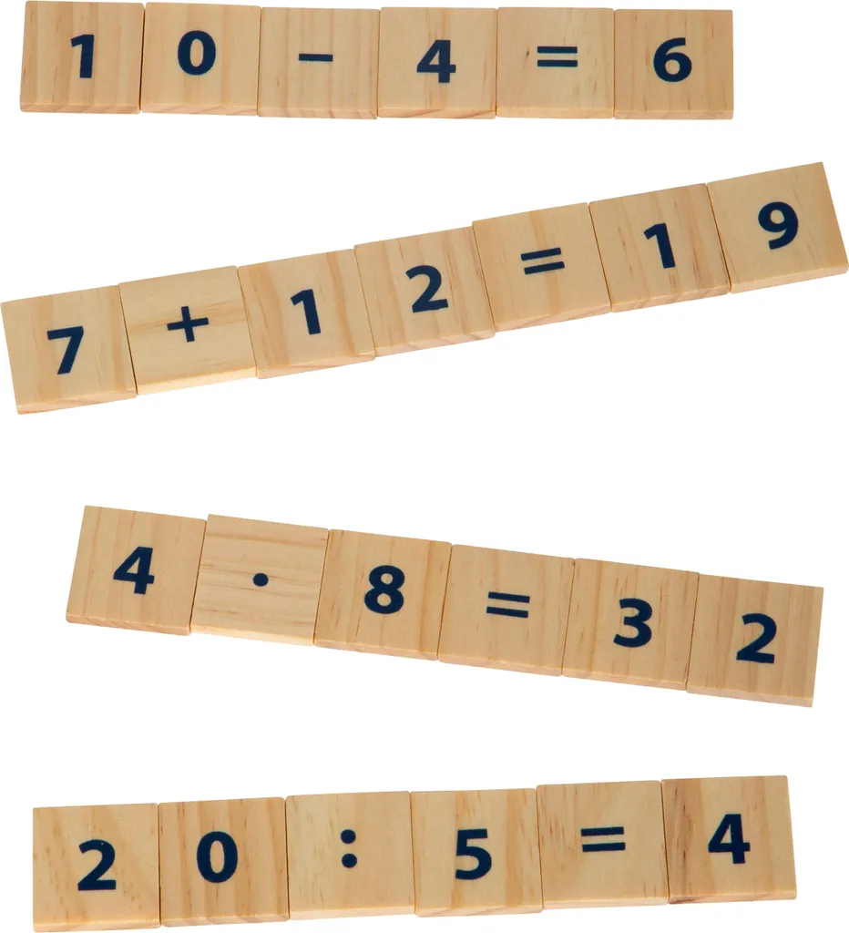 Small Foot Set de Réglettes en Bois pour Apprendre à Compter et Calculer - 7