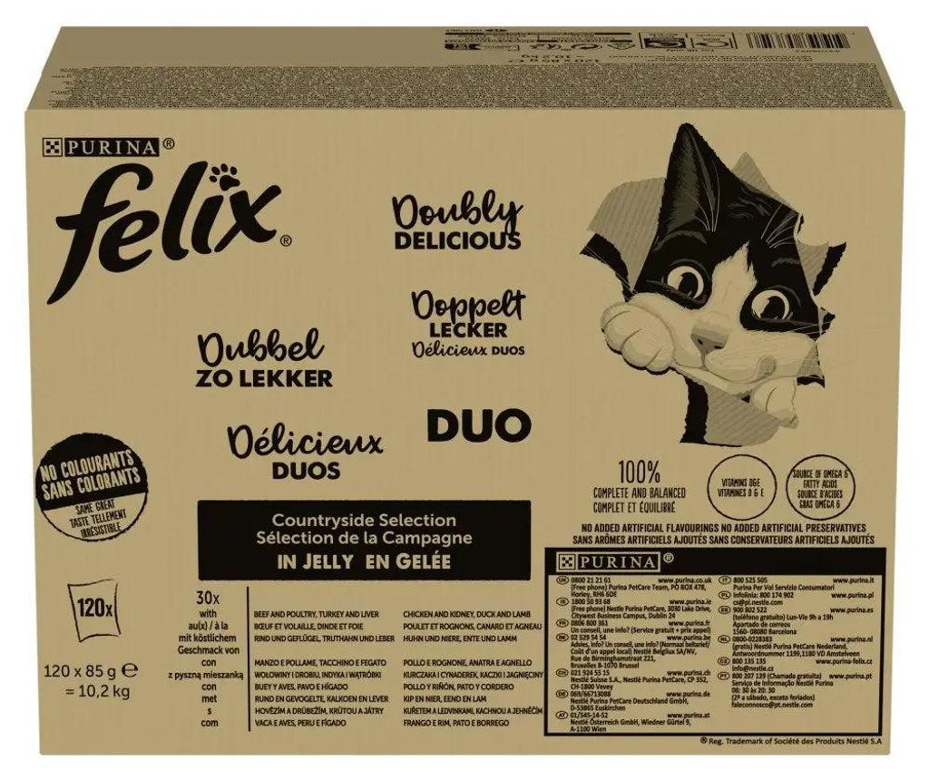 Felix Countryside Selection 120x85g Nassfutter für Produktbild 
