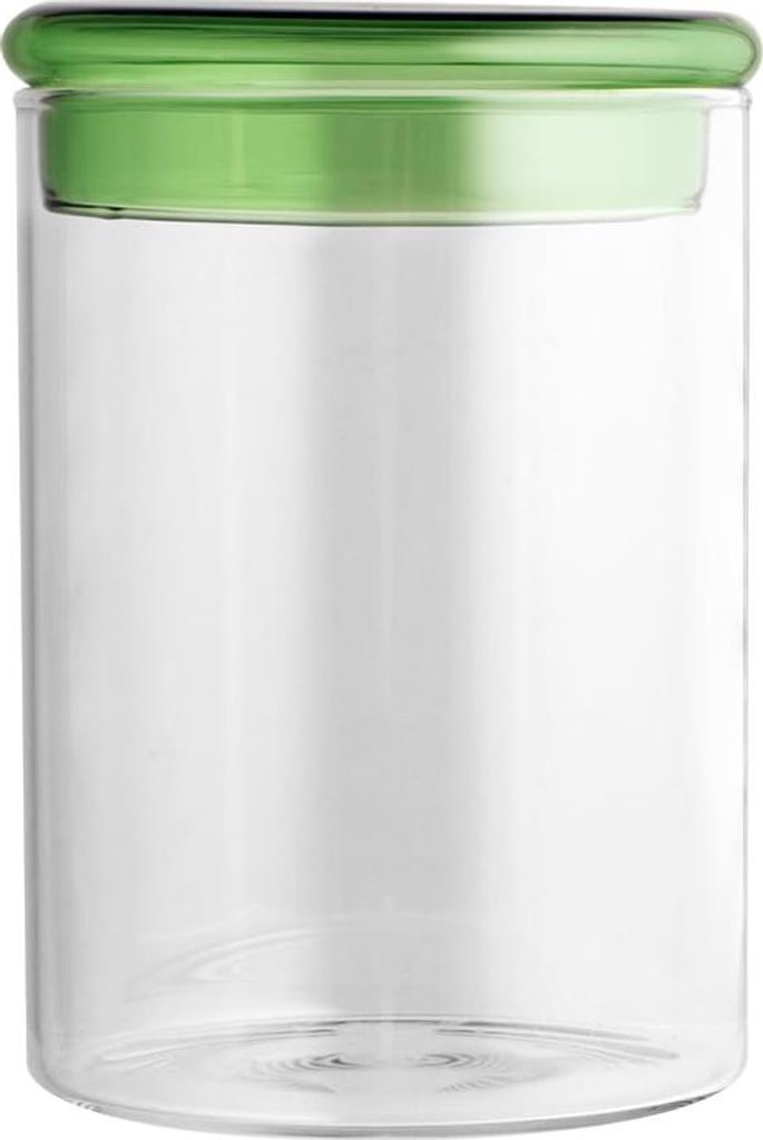 H&H Tageslichtglas mit grüner Kappe 0,9 lt