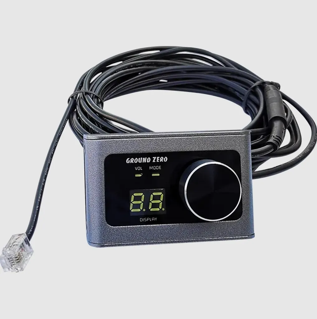 Ground Zero GZDSP REM 4-8XII-S Télécommande Filaire pour Processeur DSP