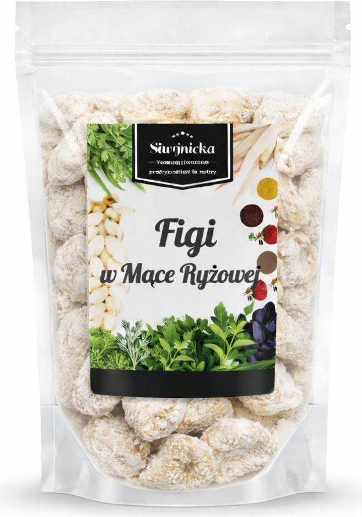 GETROCKNETE FEIGEN IN REISMEHL – NATÜRLICH UND OHNE KONSERVIERUNGSSTOFFE 250 g SWOJSKA PIWNICZKA