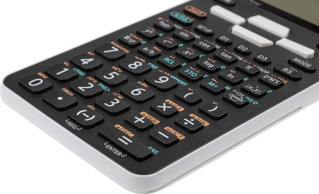 Calculatrice Sharp EL-W531 TG WH blanche avec WriteView pour le collège - 9