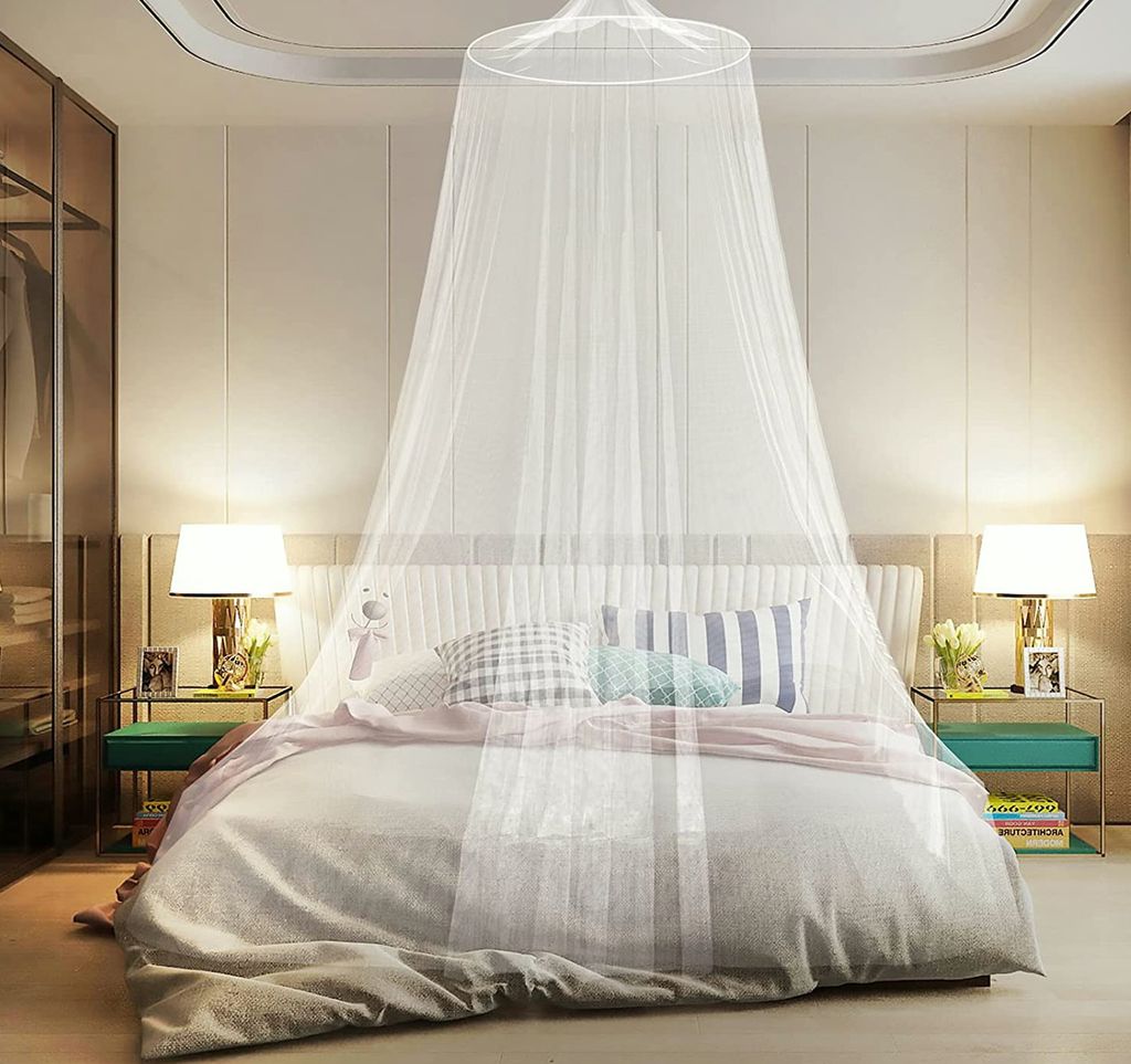 Moskitonetz für Kinderbett Insektennetz Insektenschutz Mückenschutz Mückennetz 