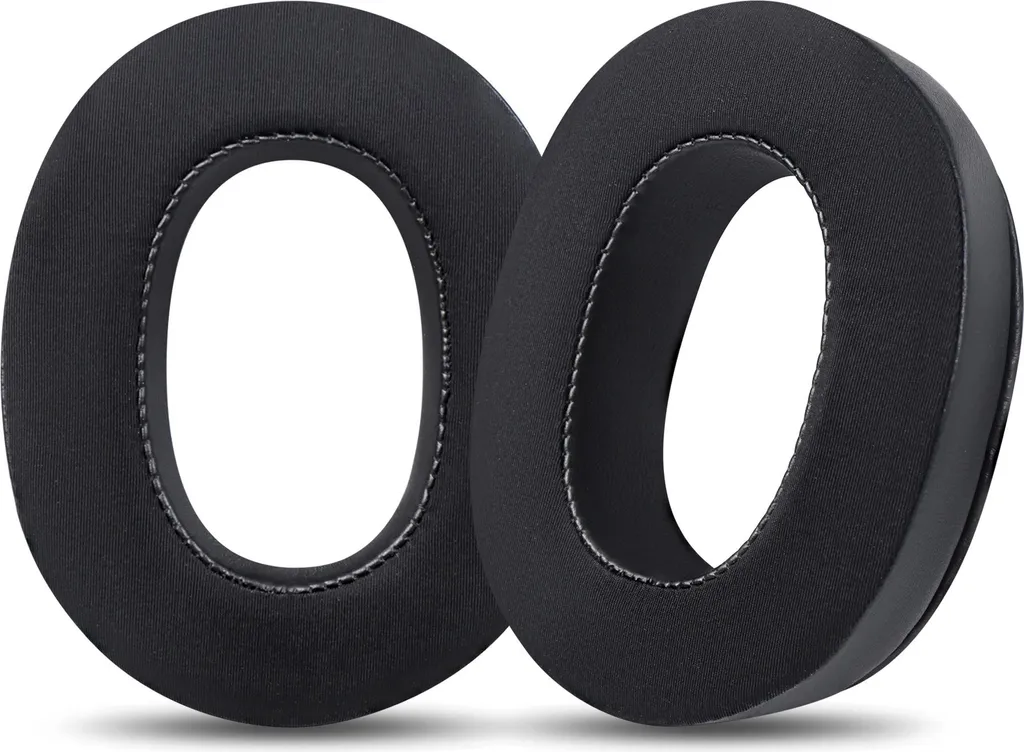 INF Cuscinetti di ricambio in ice leather per Sony MDR-1000X e 1000XM2, set da 2 Nero