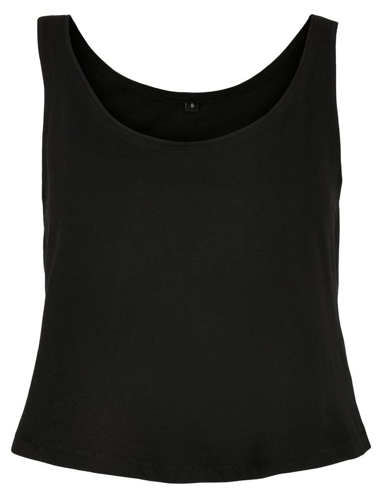 Build Your Brand - Ärmelloses Oberteil für Damen LT2443 (S) (Schwarz)