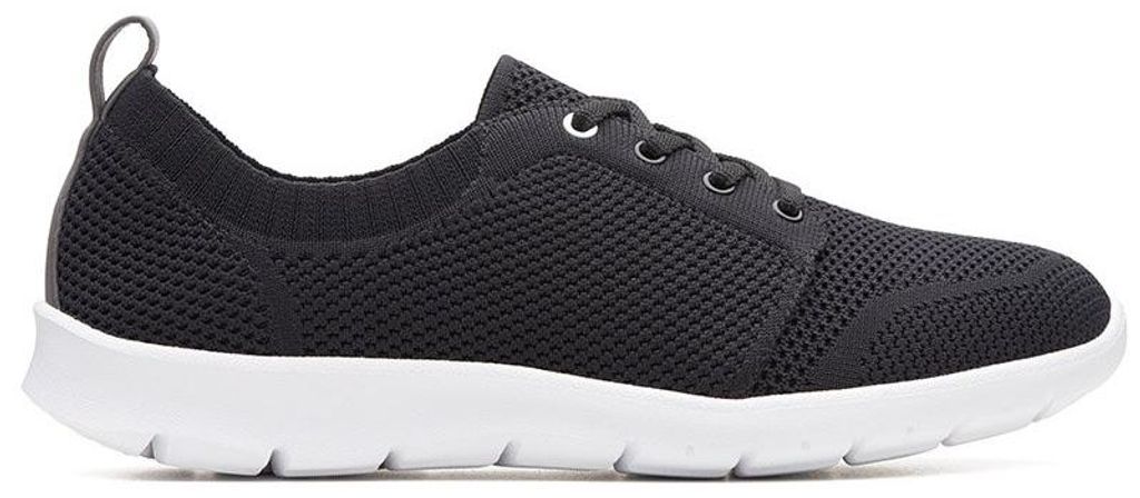 CLARKS Women's Step AllenaSun Light Stoff Halbschuhe schwarz leicht 35,5