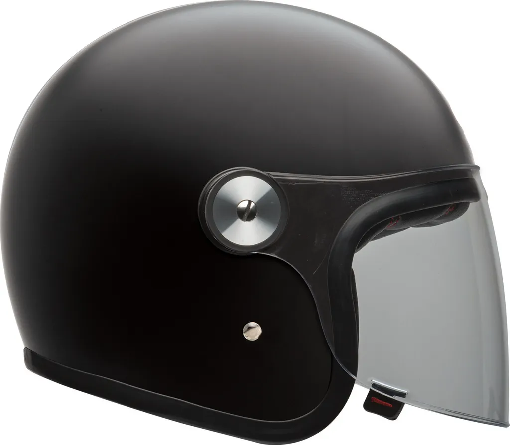 Casque Moto Bell Riot Noir Mat S - Idéal Scooter et Café Racer