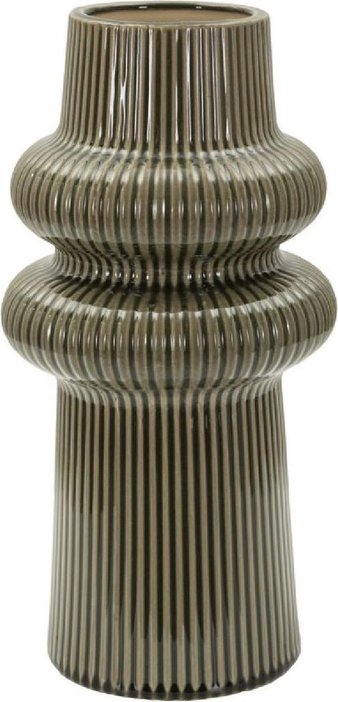 Mauro Ferretti Vase HARMONY Ø18x36cm Keramik Grün