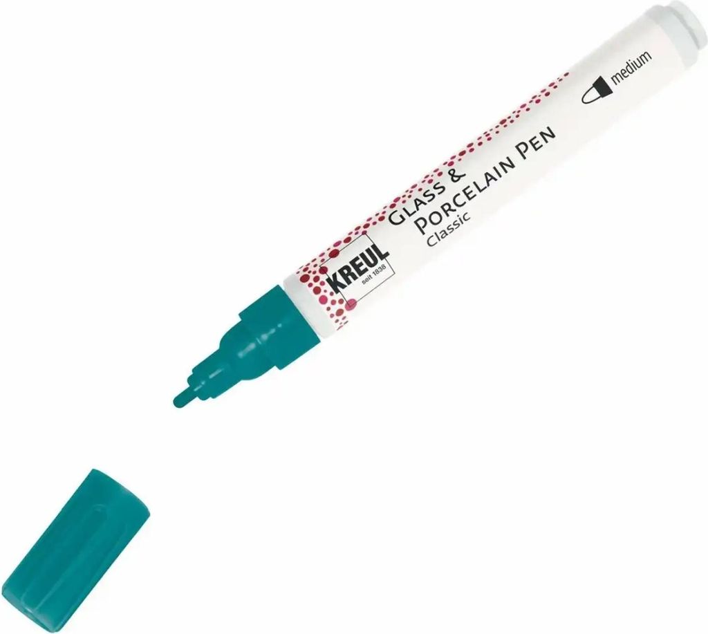 KREUL Glass & Porcelain Pen Classic türkis