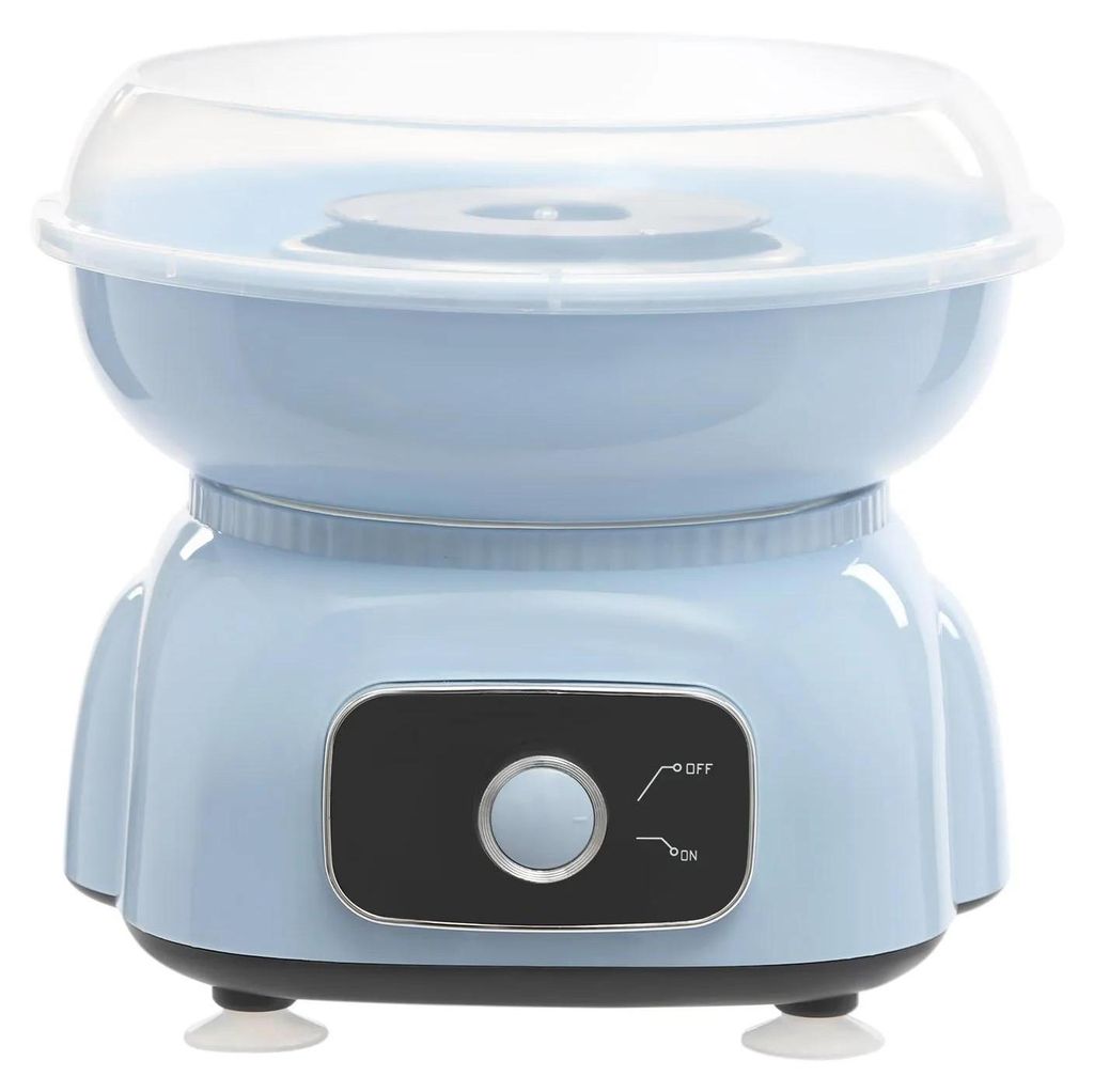 Zuckerwattemaschine Set - Elektrisch 550 W - Hohe Effizienz - Lebensmittelechter Edelstahl, PP/ABS - Für Geburtstag & Party - Blau
