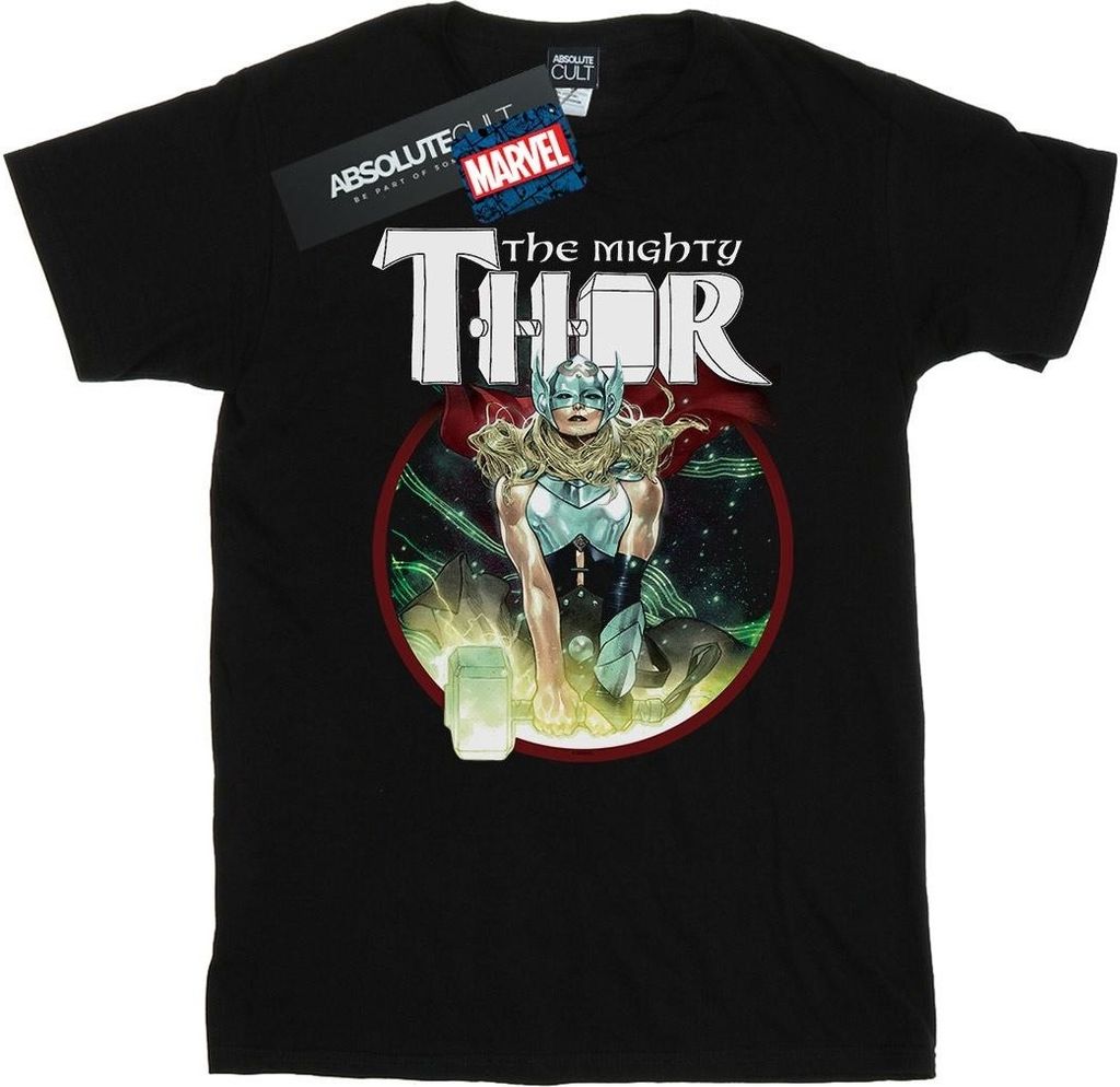 Marvel - "The Mighty Thor" T-Shirt für Herren BI43342 (S) (Schwarz)