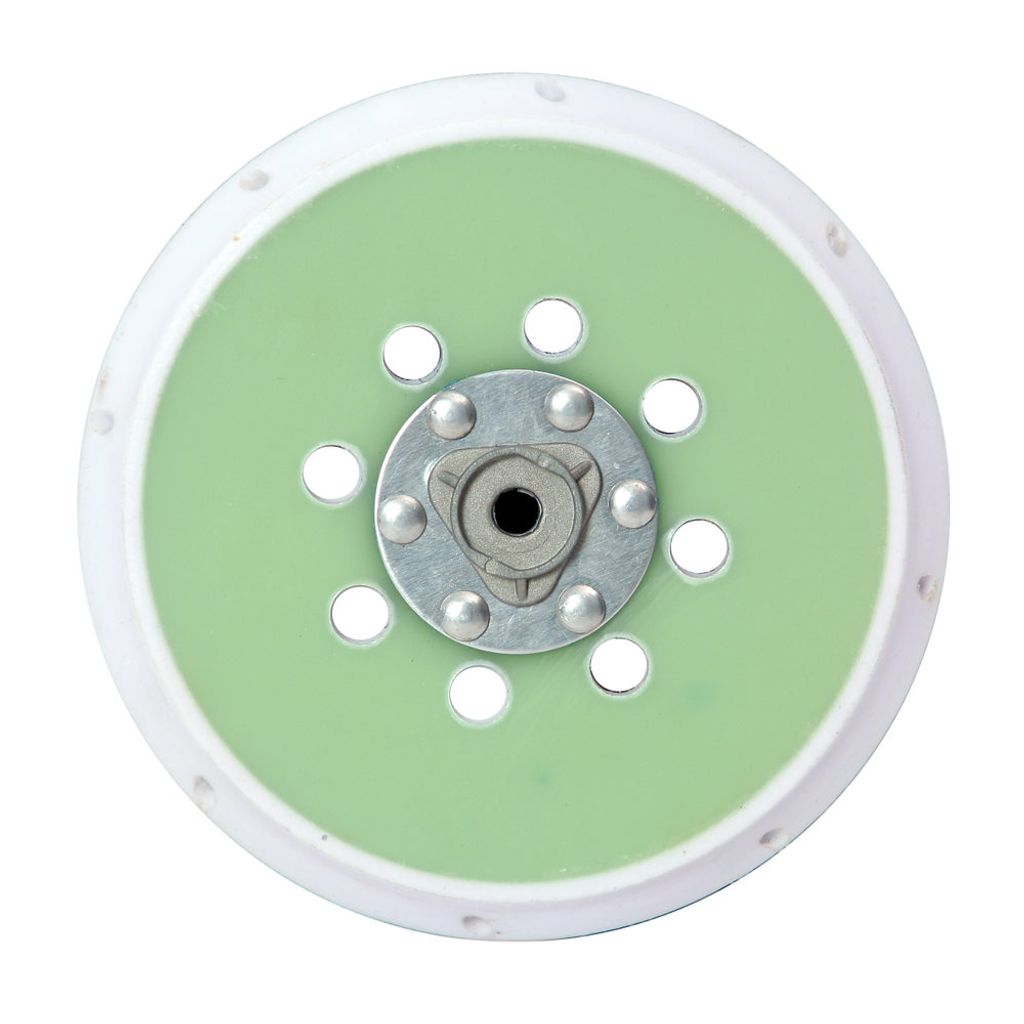 Dino KRAFTPAKET 150mm-Stützteller-M8 mit Klett Polierteller für Exzenter Poliermaschine Art.Nr. 640213 720W-21mm Hub