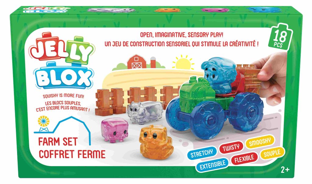 Gra Jelly Blox Klocki Konstrukcyjne Farma Zestaw Obrázek produktu 