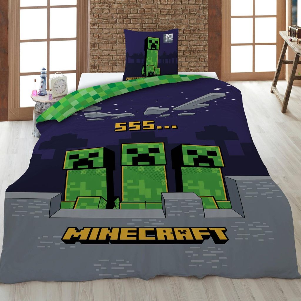 Súprava obojstrannej posteľnej bielizne Minecraft 2 ks 135 Obrázok produktu 