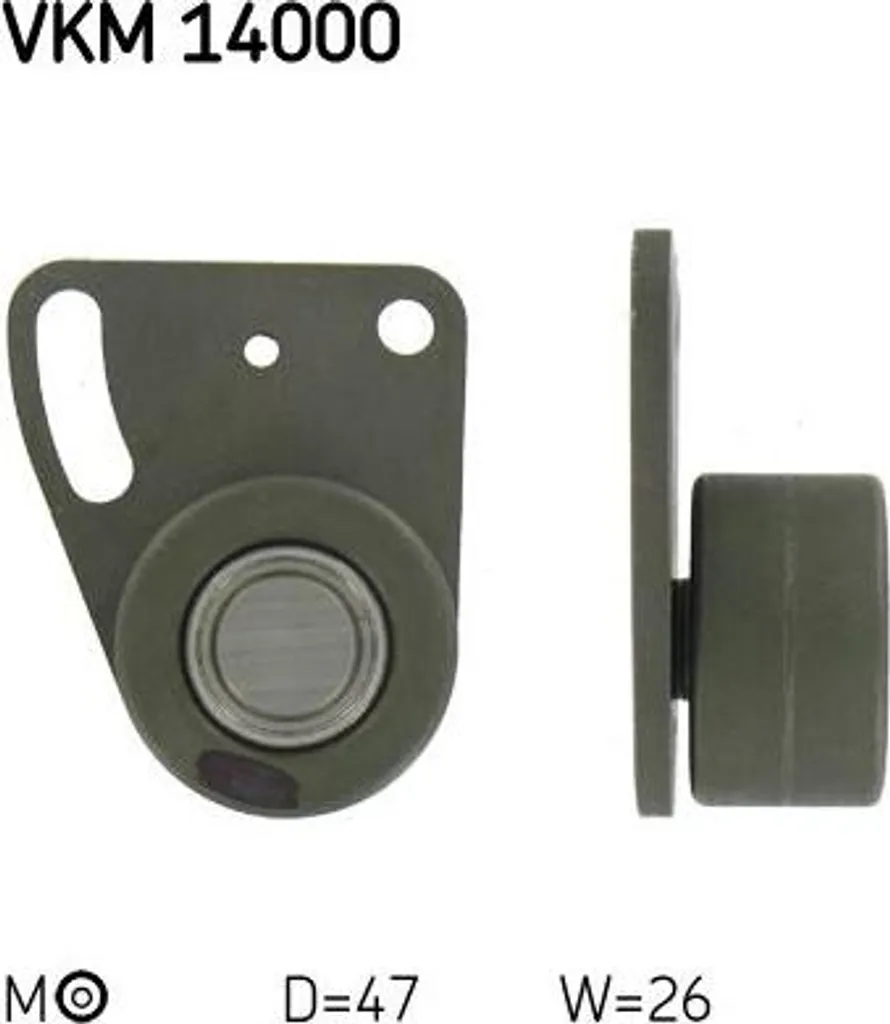 Supprimer les bruits de courroie Transit avec le galet SKF VKM 14000