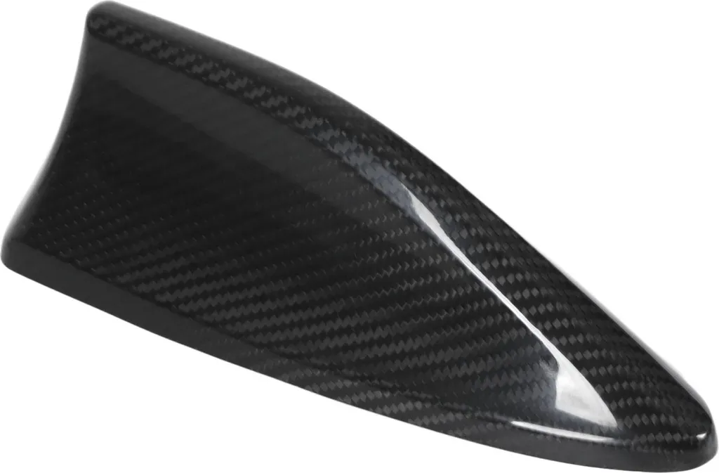 Copertura antenna a pinna di squalo, nera, decorazione in fibra di carbonio autoadesiva, ricambio per GR86 ZN8 ZD8 2022+