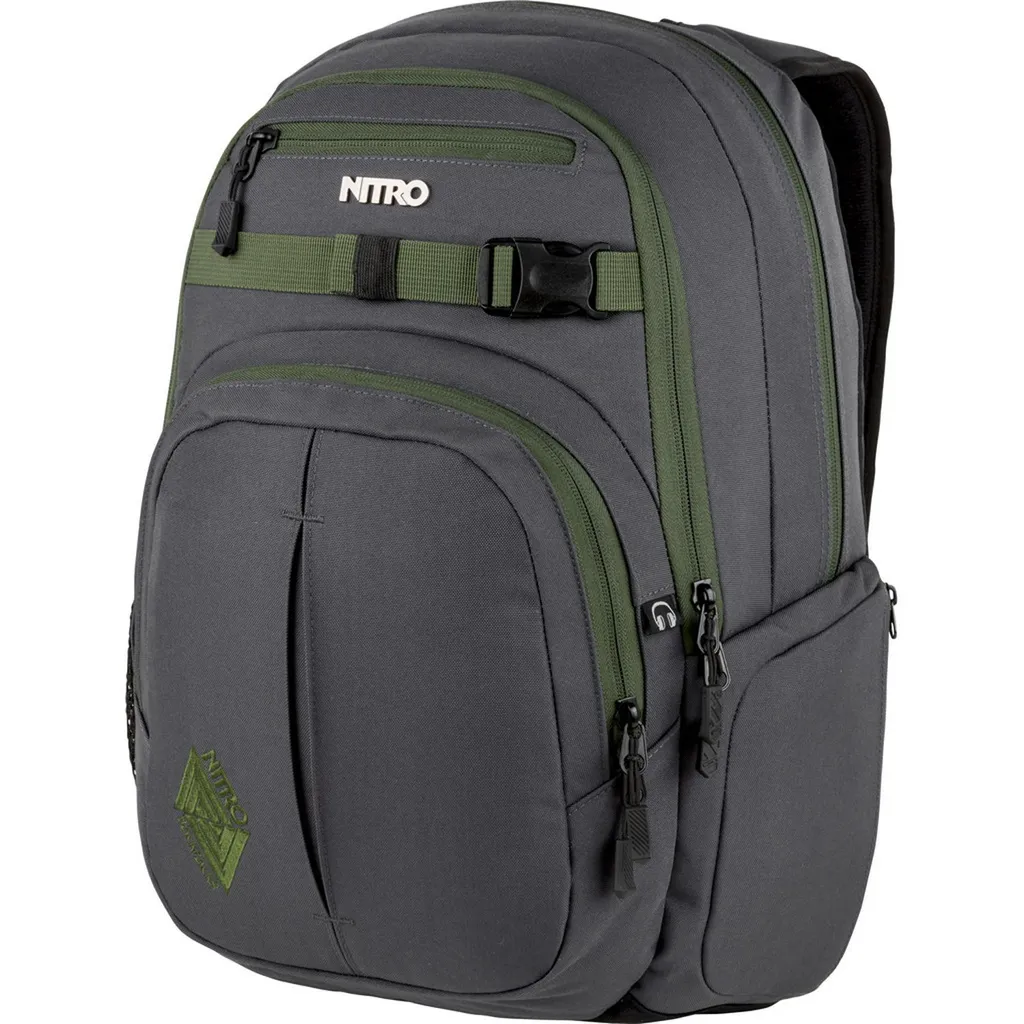 Nitro Chase 35L Checker: Zaino Urban con Scomparto Laptop 17 Pollici - 2