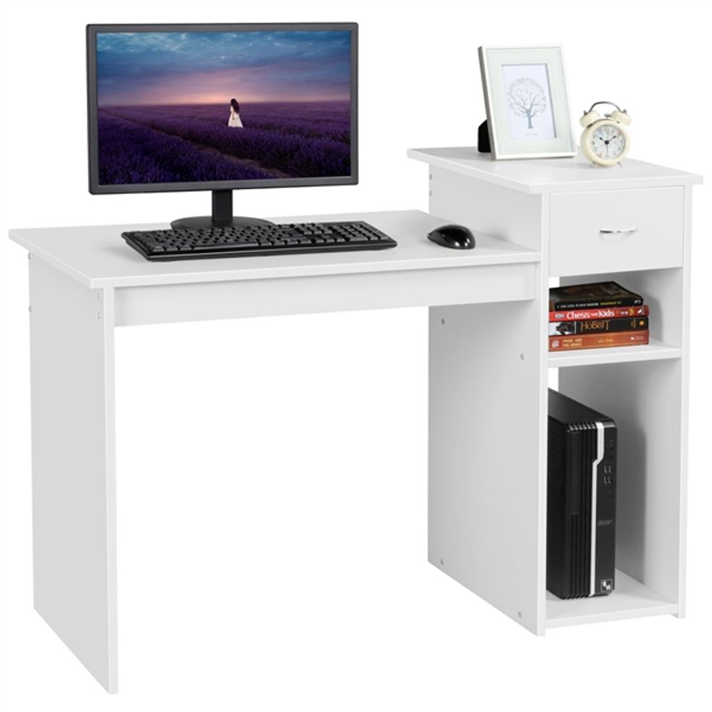 KMH® Schreibtisch Computertisch Arbeitstisch Büromöbel Laptoptisch Bürotisch 120 