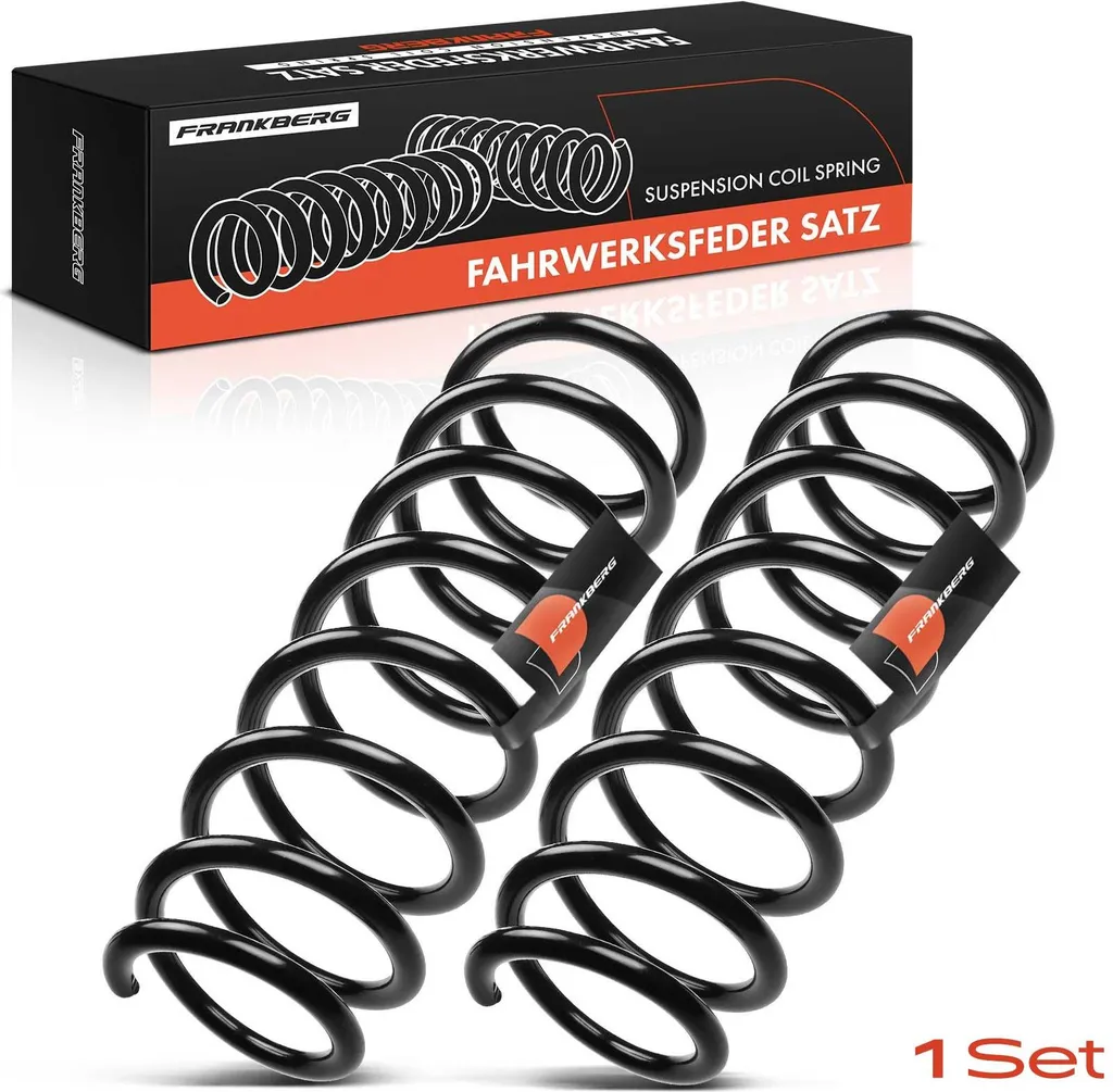 Frankberg 2x Ressort de Suspension Arrière pour BMW Série 7 E65 E66 E67