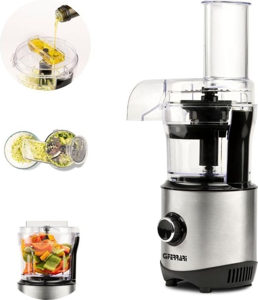 G3 Ferrari MiniRobot G20158 Multifunktionale Küchenmaschine 300W 400cc Kapazität