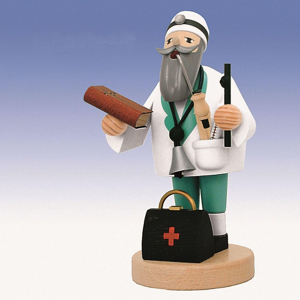 Doktor (19cm) Räuchermann von KWO