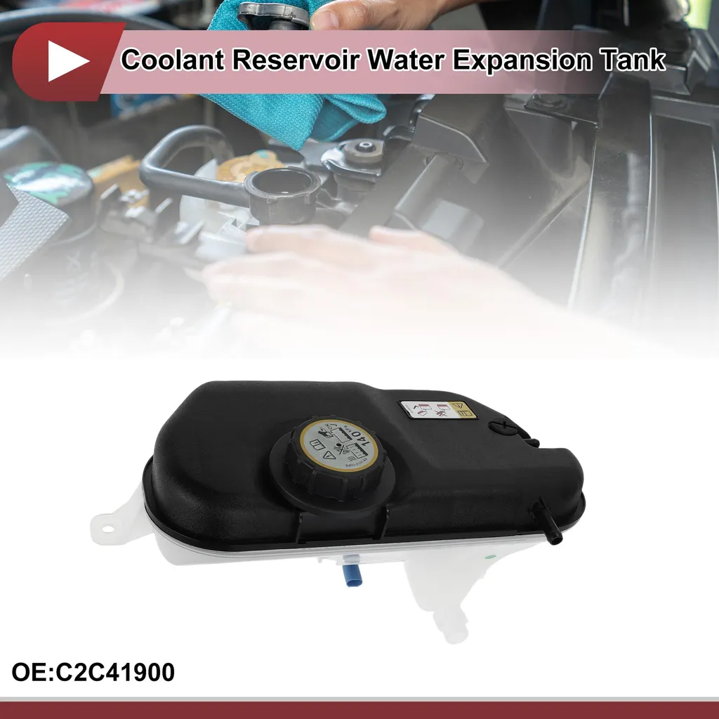 Réservoir d'Eau Moteur Jaguar X350 avec Bouchon Étanche C2C41900