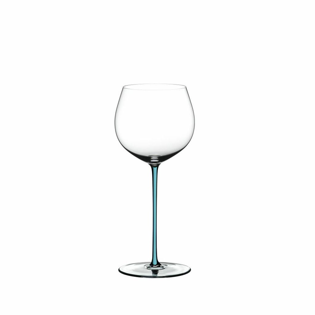 RIEDEL 4900/97T FATTO A MANO Oaked Chardonnay Weinglas - Stiel TÜRKIS
