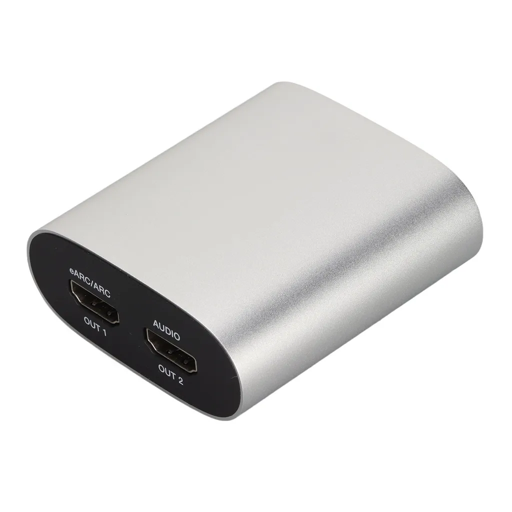 Adaptateur extracteur de son 4K : résolvez les conflits HDMI et audio RCA