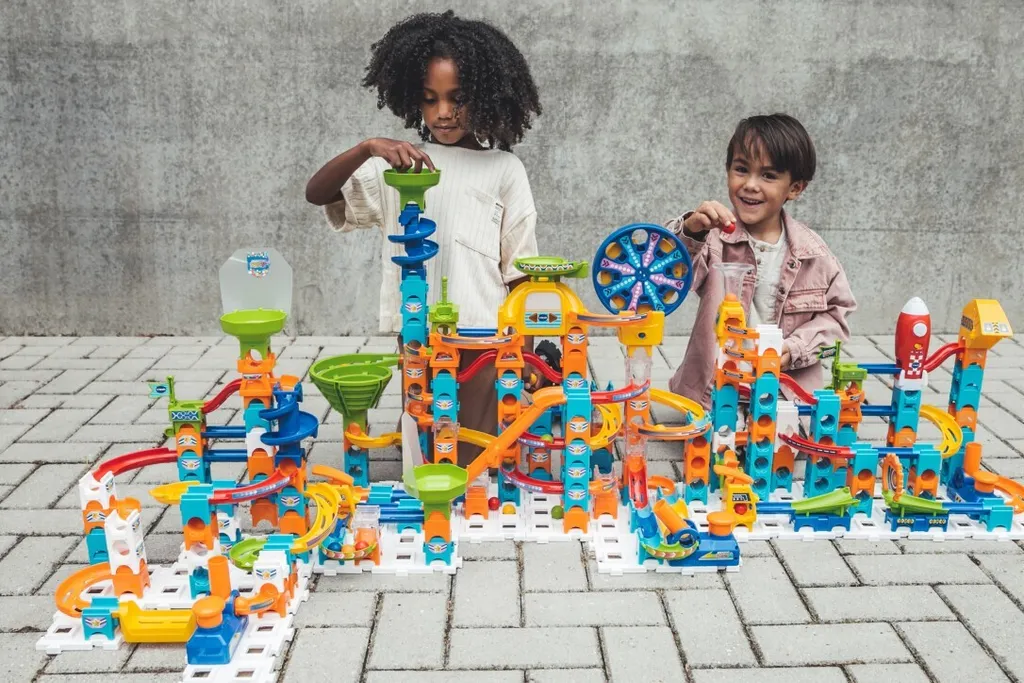 Jeu de Construction Marble Rush XL100 E - Circuit de Billes Géant - 10