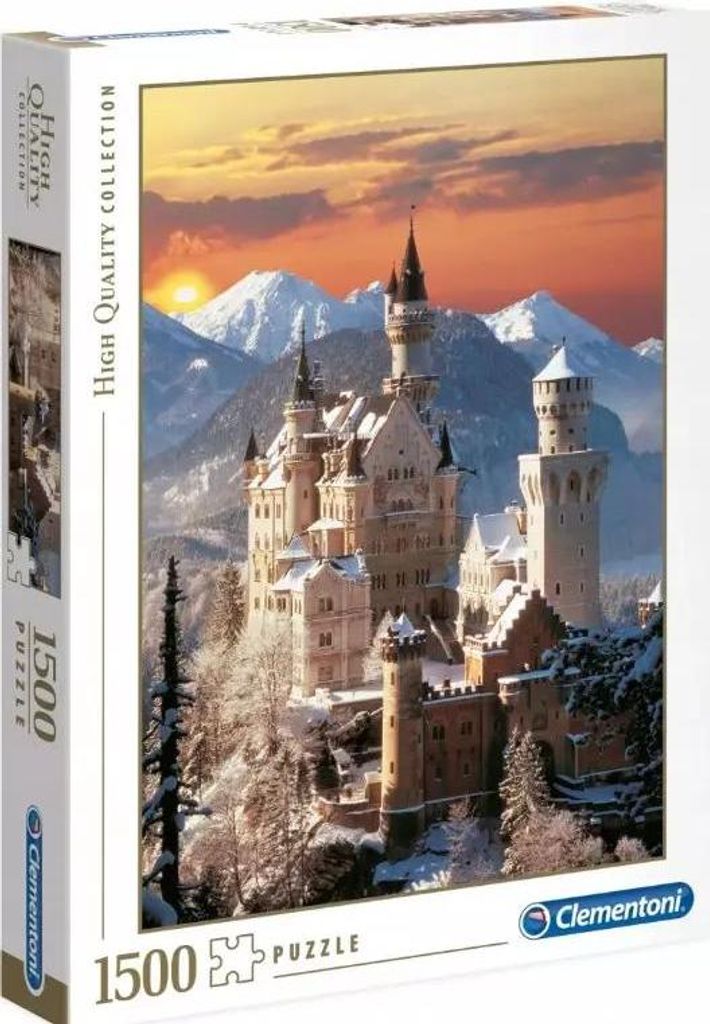 Clementoni Neuschwanstein, 59,2 cm, 84,3 cm, 18 - 99 Produktbild 