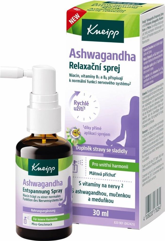 Ashwagandha Entspannungsspray 30 ml Produktbild 